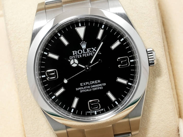 Rolex Explorer I Mirror Blackout  Ref.214270