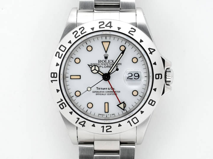 Rolex Explorer II TIFFANY&CO.  Ref. 16570 L