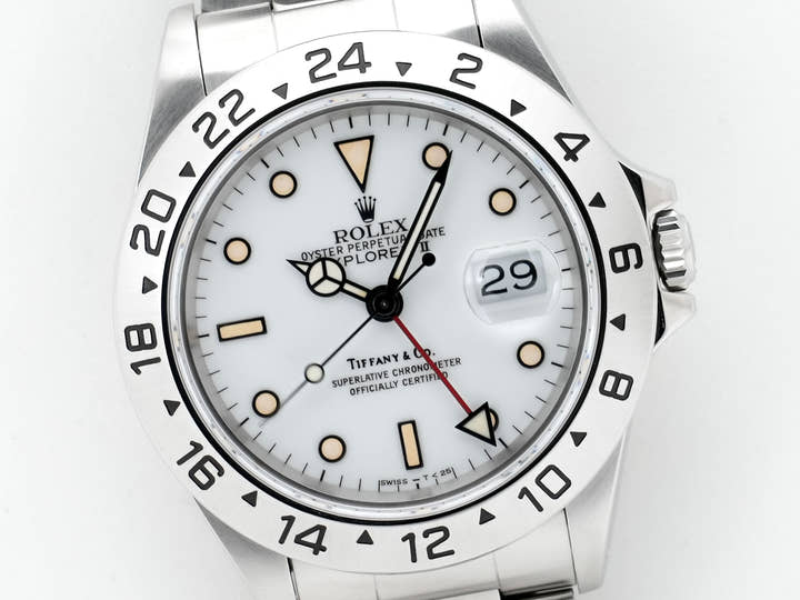 Rolex Explorer II TIFFANY&CO.  Ref. 16570 L