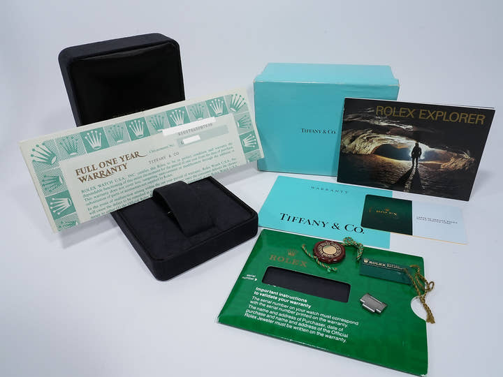 Rolex Explorer II TIFFANY&CO.  Ref. 16570 L