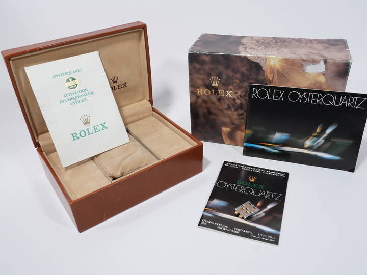 Rolex Datejust Oysterquartz  Reference 17013 No. 91