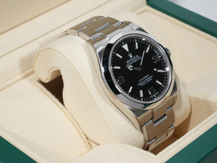 Rolex Explorer I Blackout Mirror  Reference 214270
