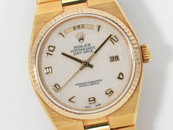 Rolex Oysterquartz Day Date 36  Reference 19018 No. 66