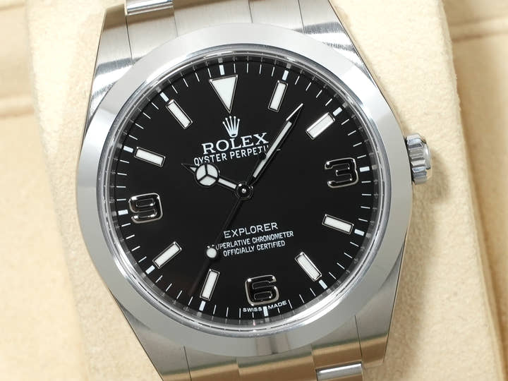 Rolex Explorer I Blackout Mirror  Reference 214270