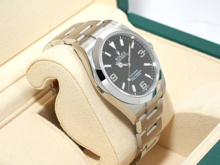 Rolex Explorer I Blackout Mirror  Reference 214270