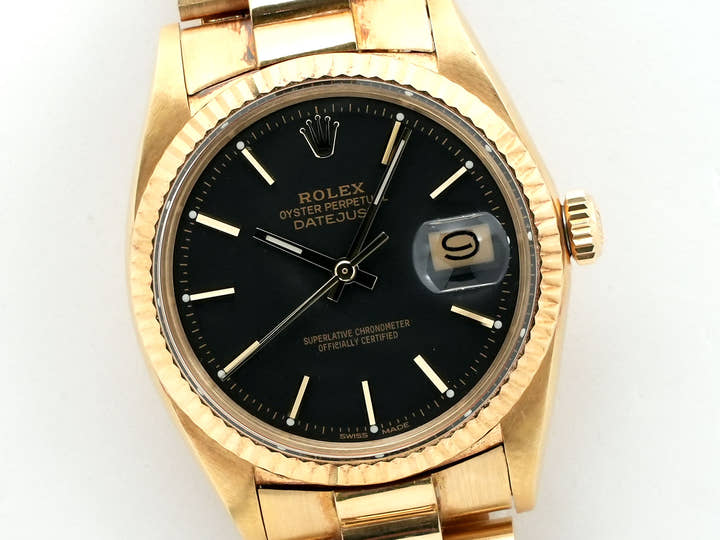 Rolex Datejust  Reference 1601 No. 30 18KYG
