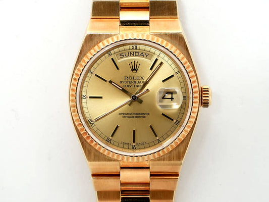 Rolex Oysterquartz Day Date 36  Reference 19018N No. 97 18KYG