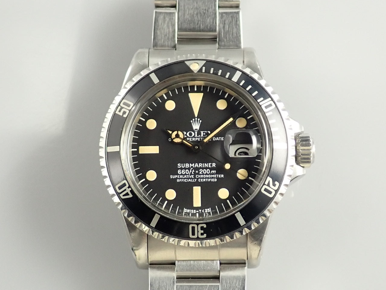 Rolex White Submariner Reference 1680 No. 39