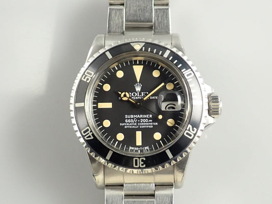 Rolex White Submariner Reference 1680 No. 39