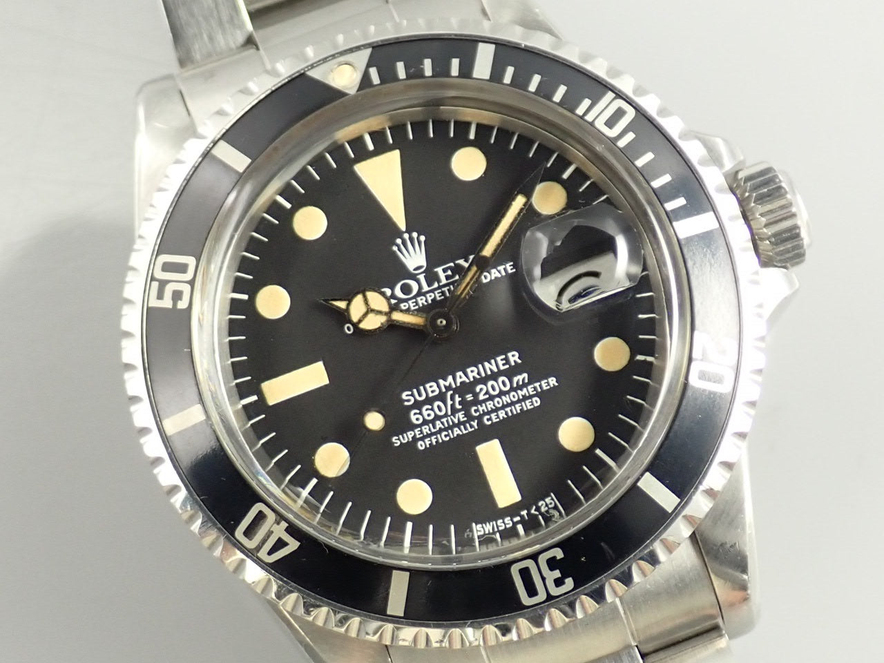 Rolex White Submariner Reference 1680 No. 39