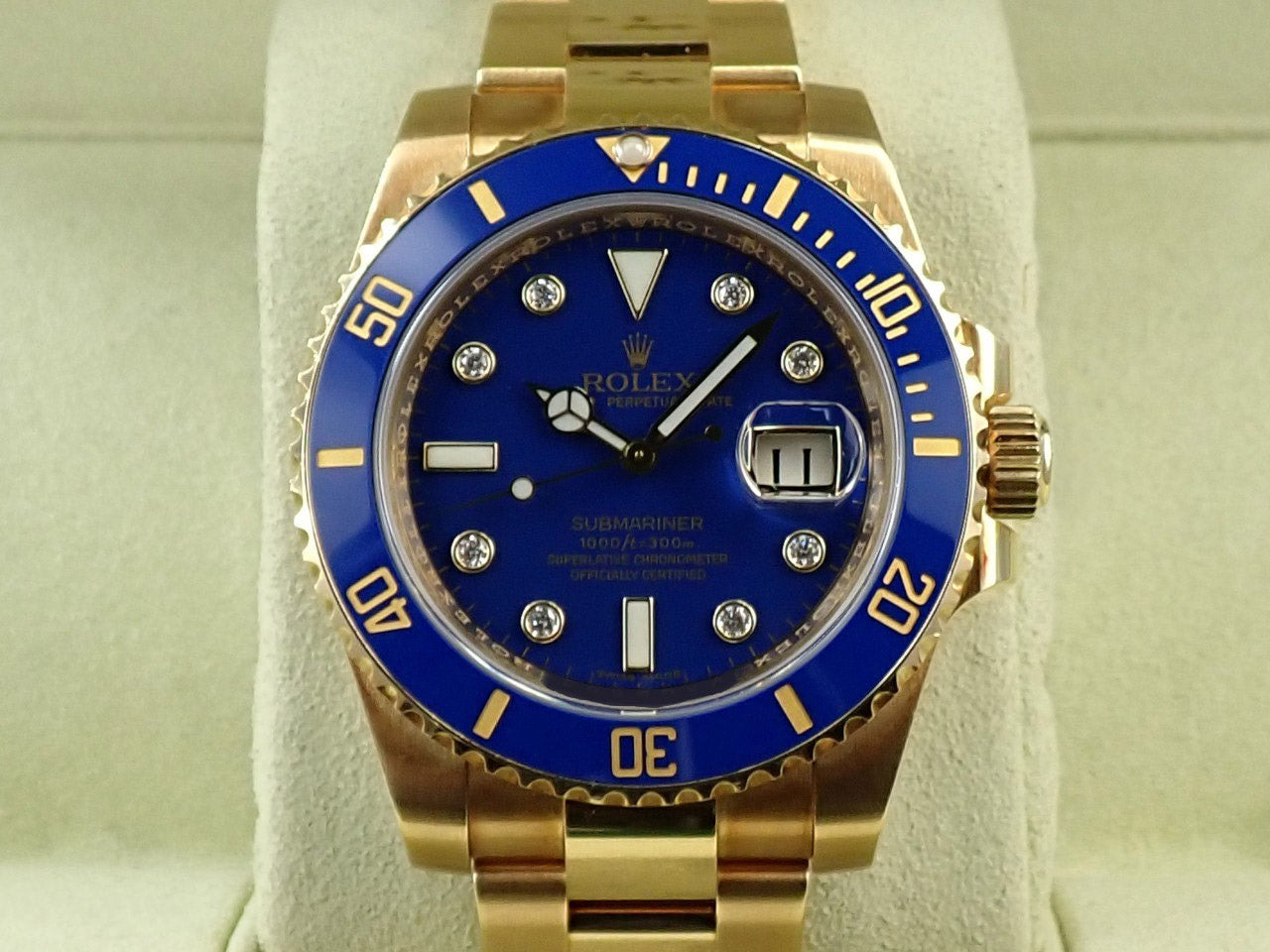 Rolex Submariner Date Ref.116618GLB V number
