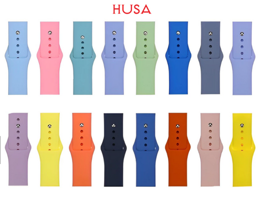Silicone anti-injury strap for iWatch 49mm 45mm 44mm 41mm 42mm 40mm 38mm