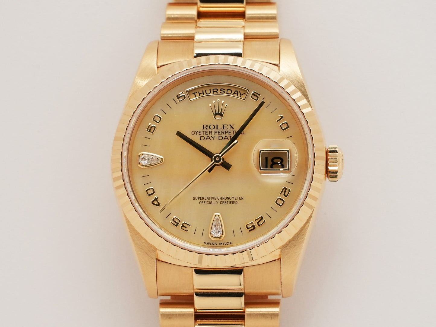 Rolex Day Date 36 Ref.18238N2BR W number
