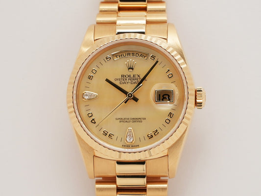 Rolex Day Date 36 Ref.18238N2BR W number