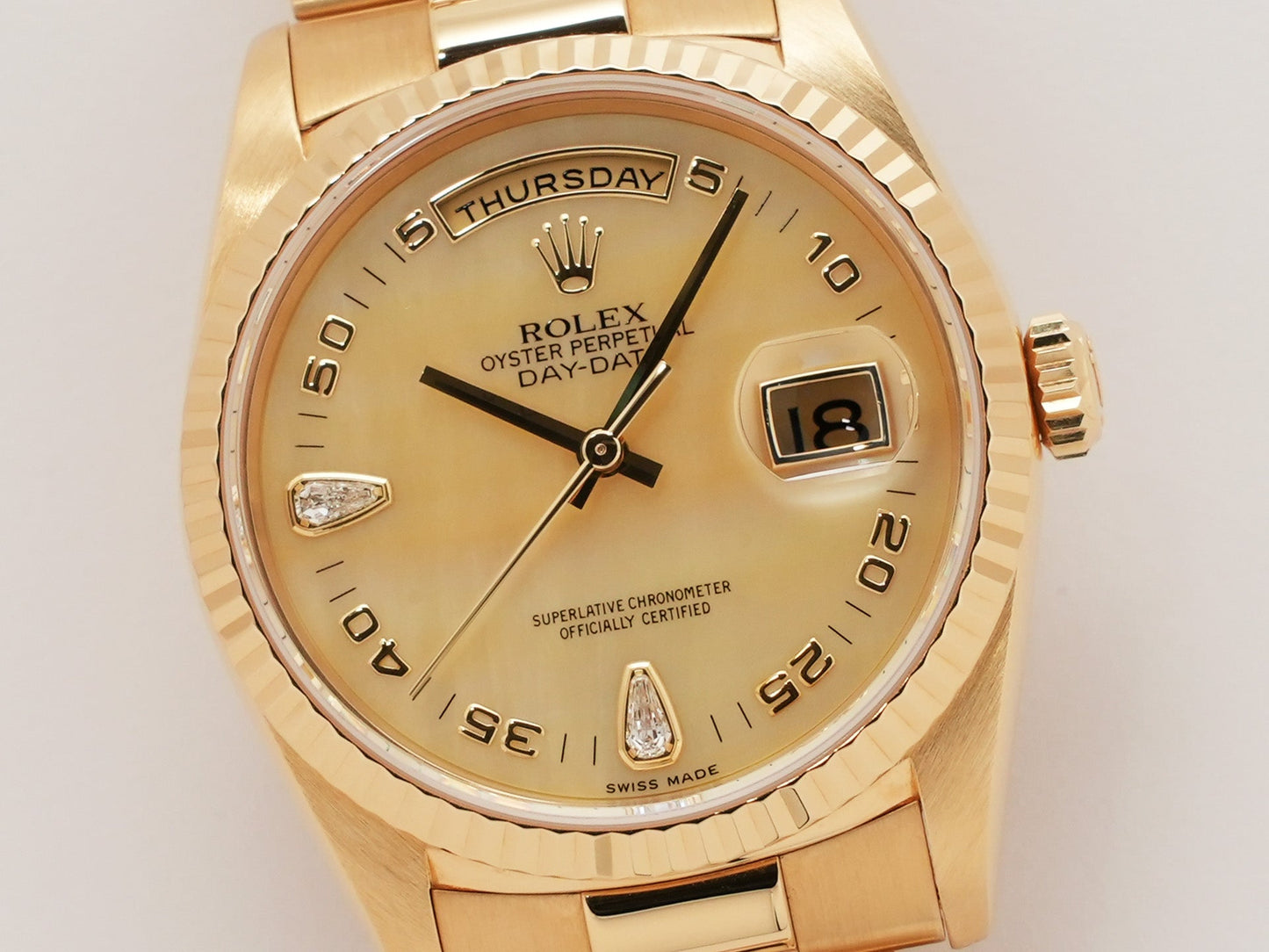 Rolex Day Date 36 Ref.18238N2BR W number