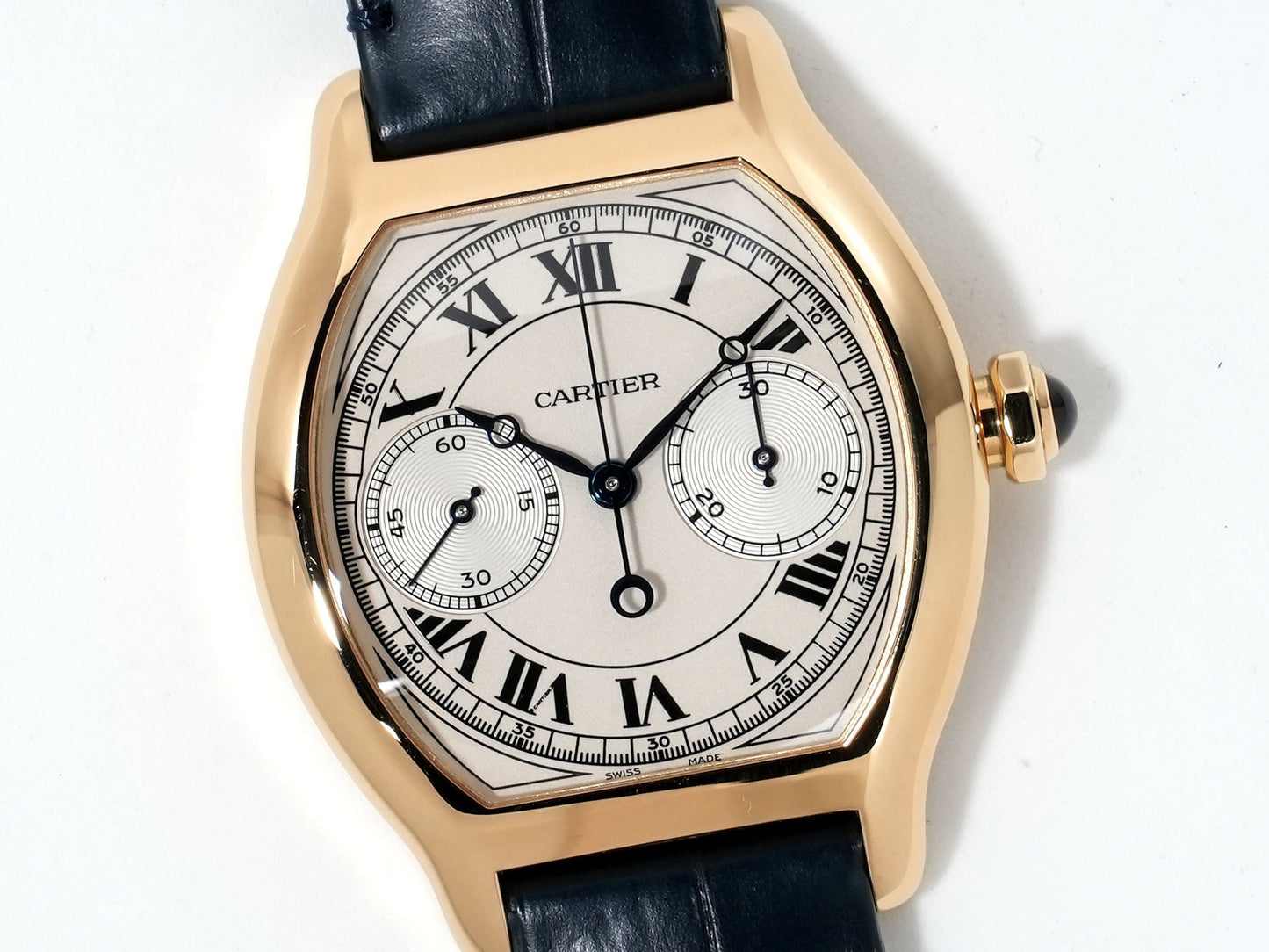 Cartier Tortue Monopusher Chronograph Ref.WHTO0007