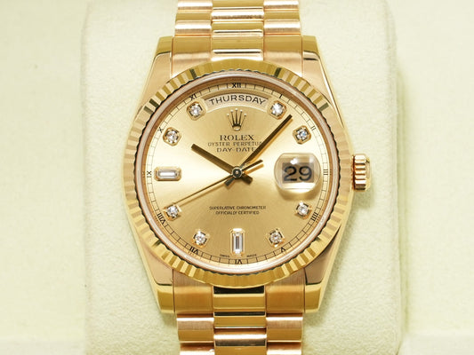Rolex Day-Date 36 Ref.118238A K number