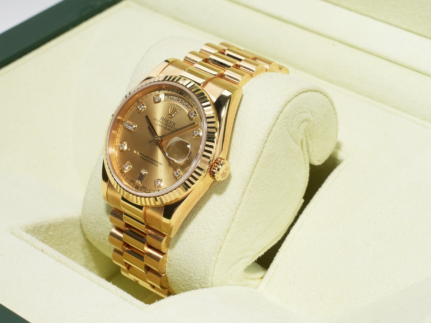 Rolex Day-Date 36 Ref.118238A K number