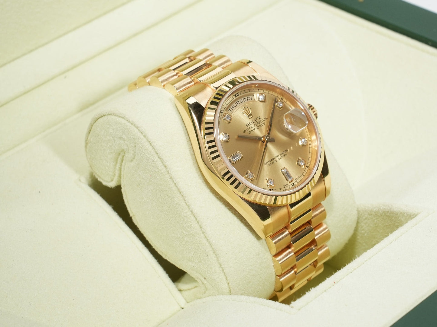 Rolex Day-Date 36 Ref.118238A K number