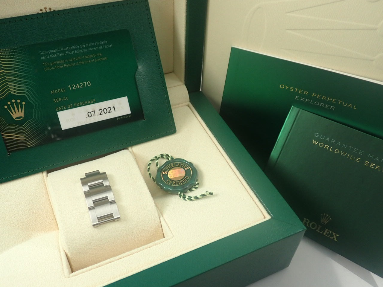 Rolex Explorer Reference 124270