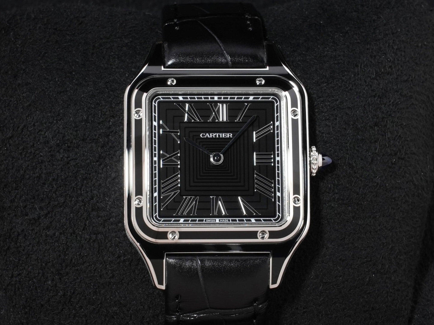 Cartier Santos-Dumont LM Ref.WSSA0046