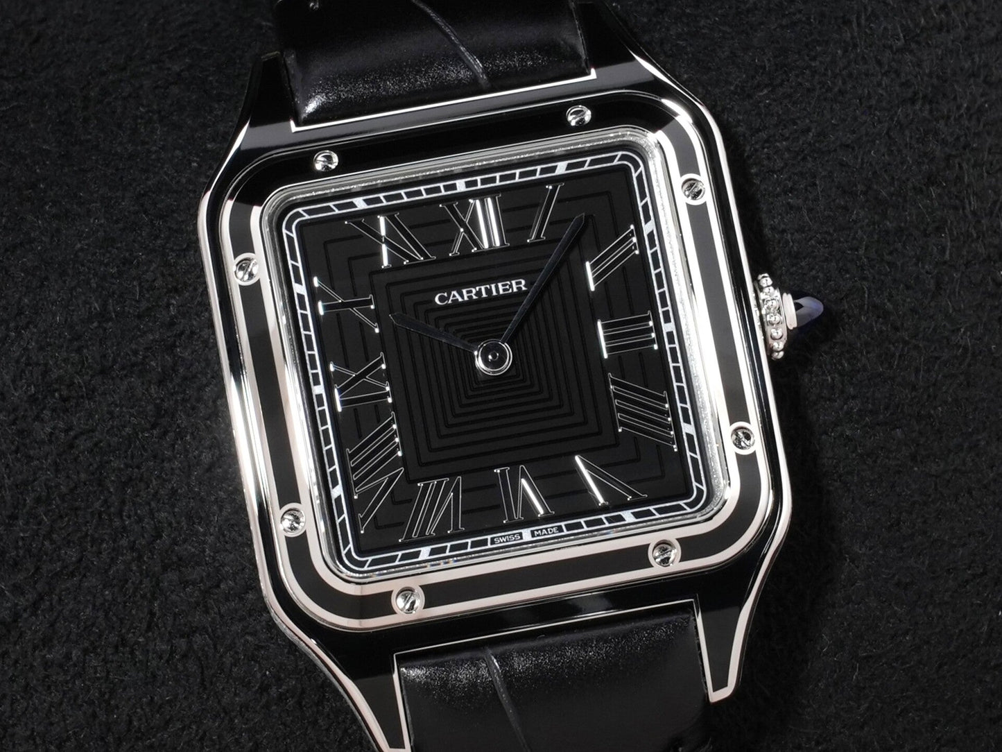 Cartier Santos-Dumont LM Ref.WSSA0046