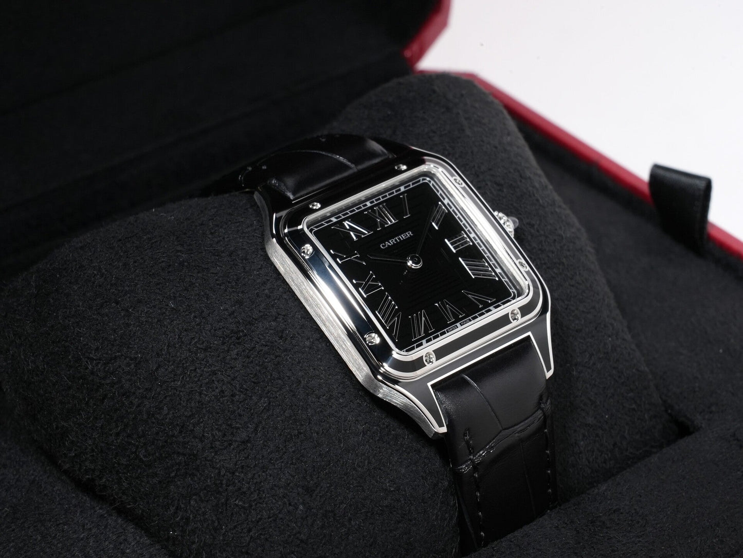 Cartier Santos-Dumont LM Ref.WSSA0046