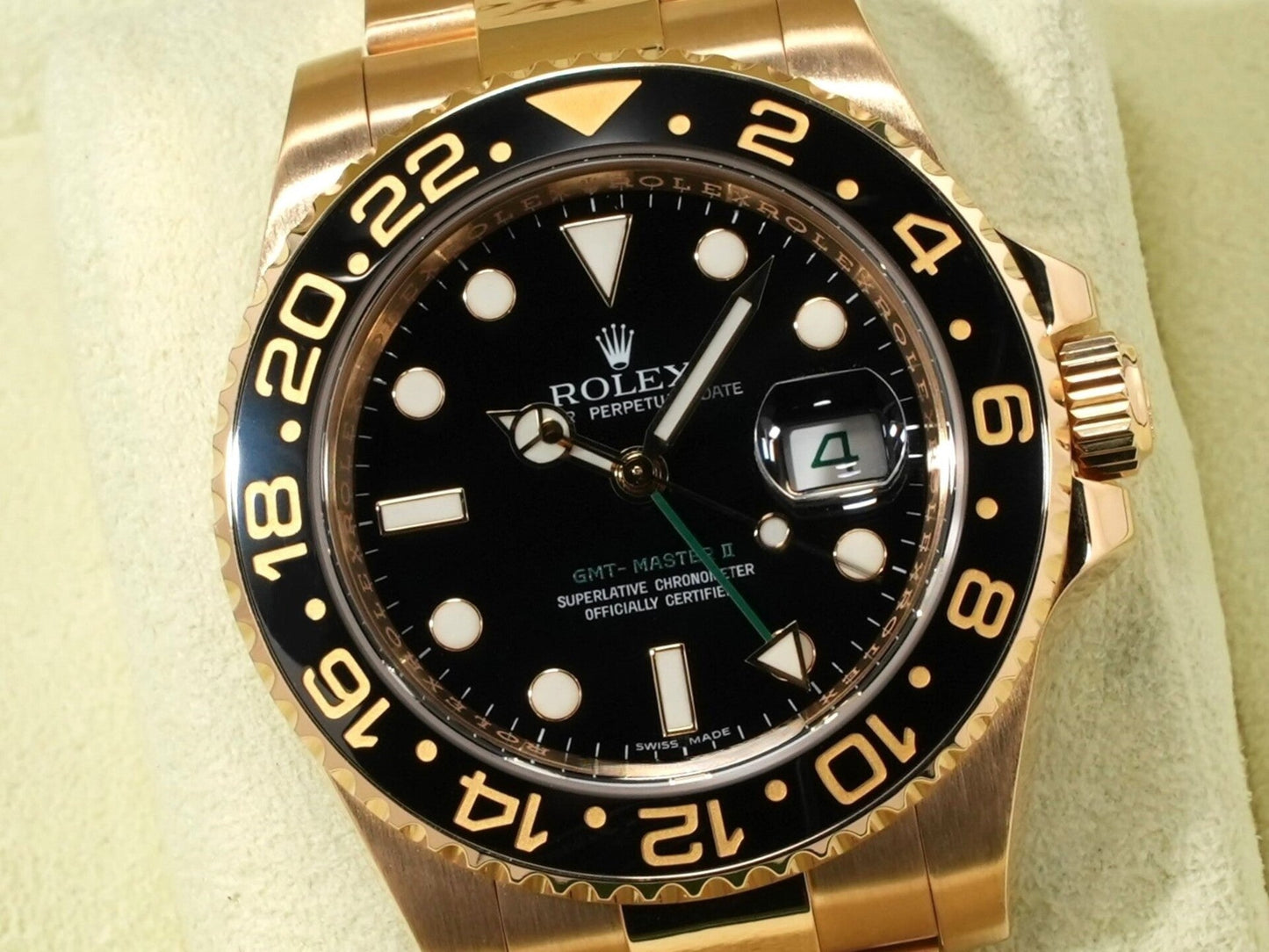 Rolex GMT-Master II Ref.116718LN M number