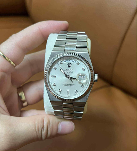 ROLEX 19019 Datejust, 18k gold watch, working condition. Rolex DATEJUST. 159g
