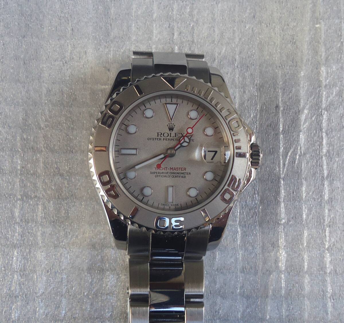 ROLEX Yacht-Master Rolesium Boys Oyster Bracelet 168622 K Series Overhauled in 2024