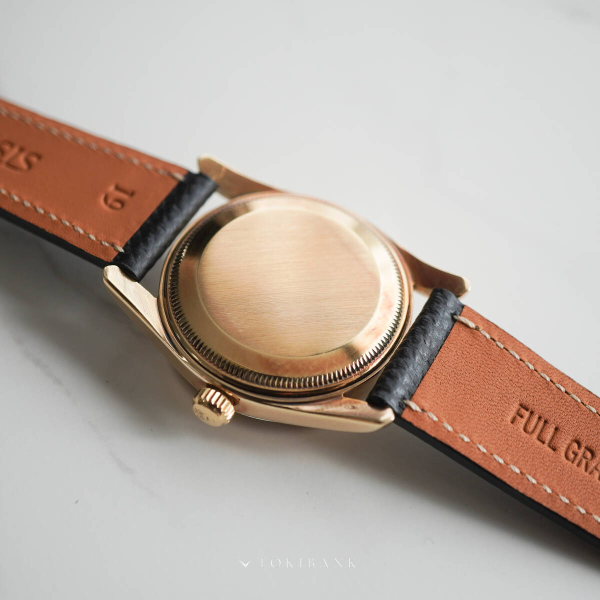 ROLEX OYSTER PERPETUAL REF.6593 14KYG 1957 Bombay