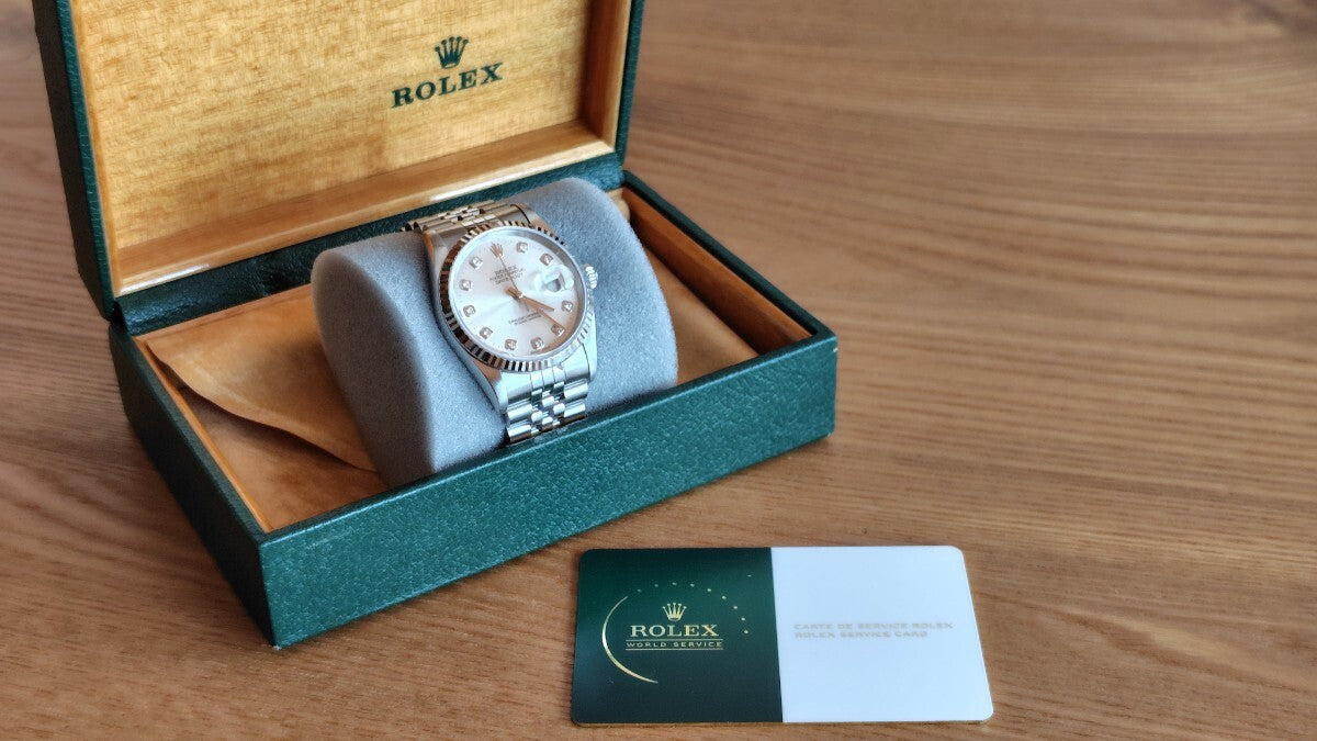 ROLEX M16234 Datejust with 10 Diamonds
