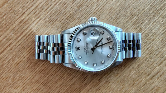 ROLEX M16234 Datejust with 10 Diamonds
