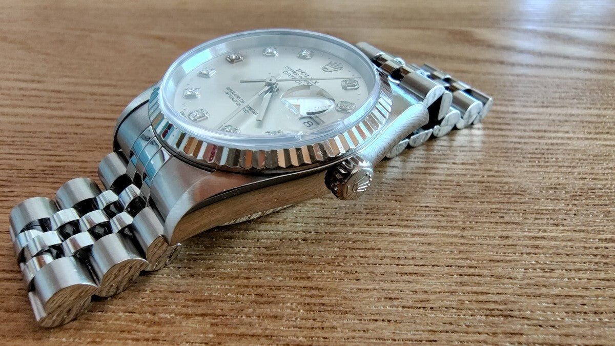 ROLEX M16234 Datejust with 10 Diamonds