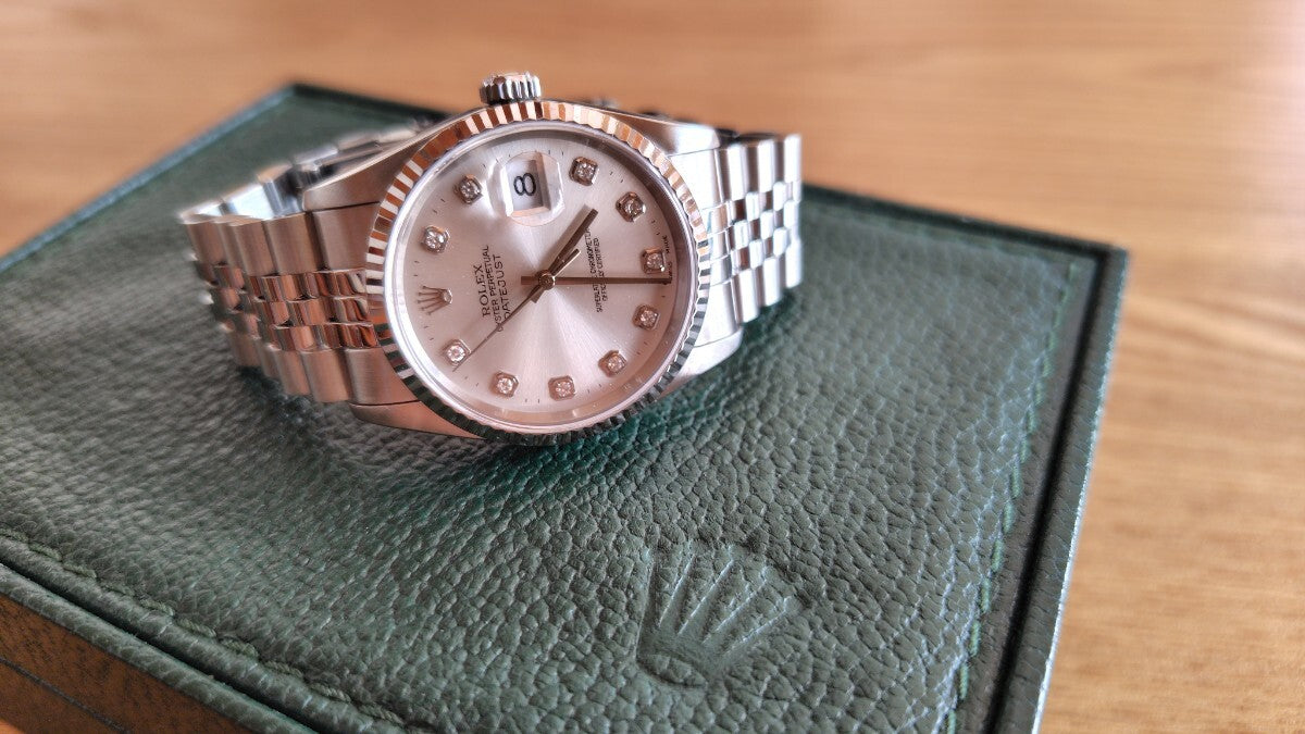 ROLEX M16234 Datejust with 10 Diamonds