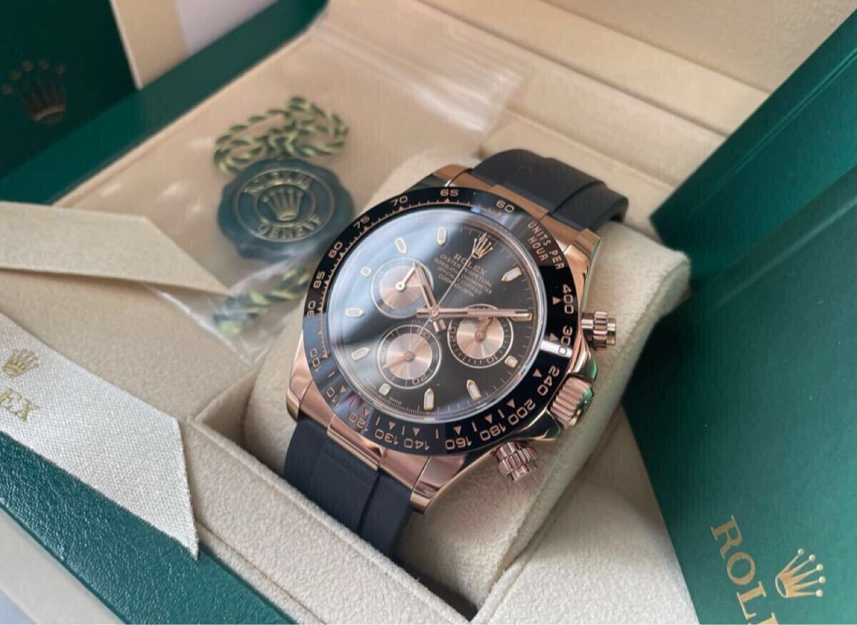 ROLEX / Rolex / Cosmograph Daytona / ref. 116515 / Genuine black dial / Partially repaired / Custom product / Includes box, receipt, tag, and many other accessories