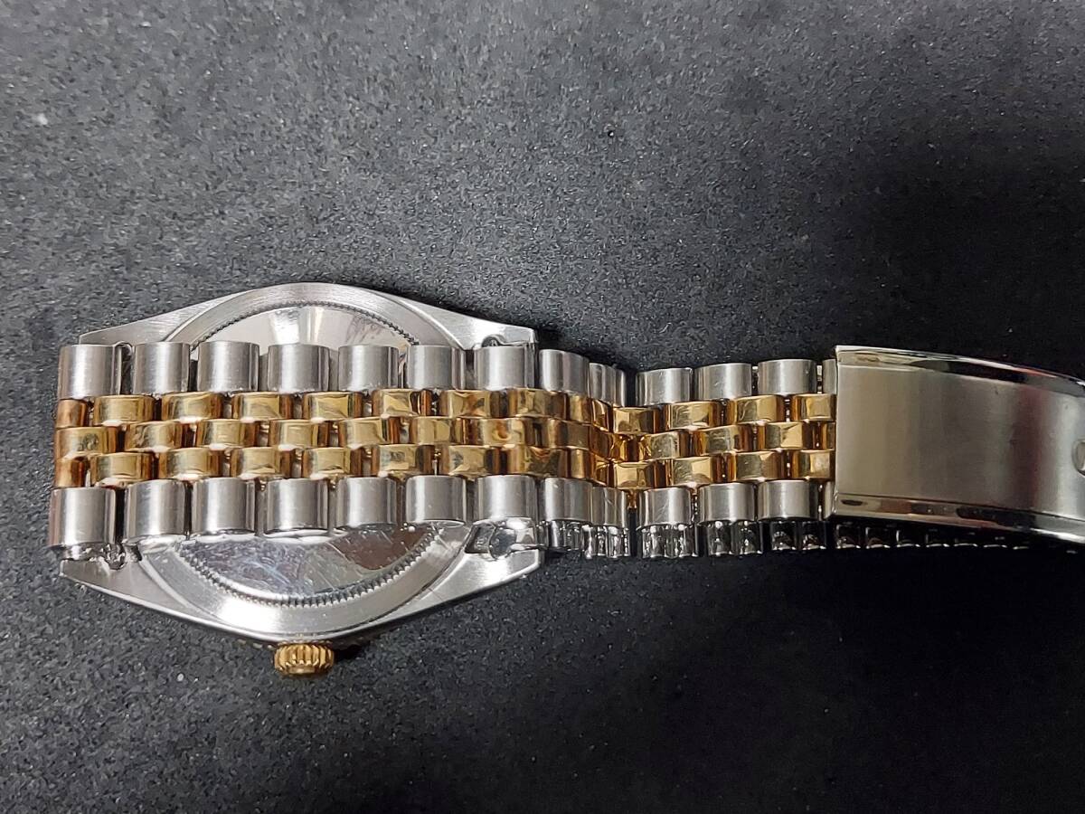 Rolex 1625 Thunderbird gold and stainless steel combination model. Overhauled last year. Exterior polished. Beautiful men's size: 36mm (excluding crown). Fits sizes 18cm to 22cm.