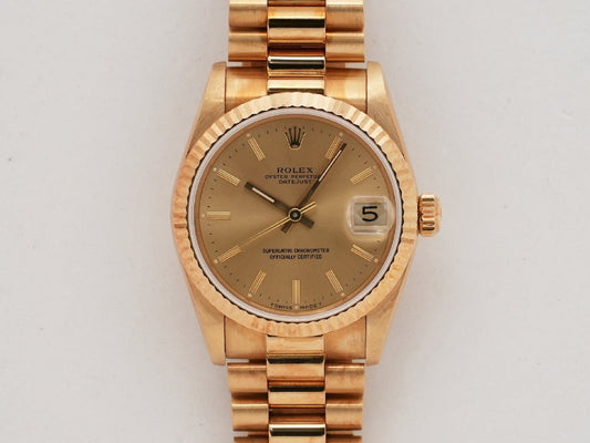 Rolex Datejust Ref. 68278 18KYG Champagne Dial