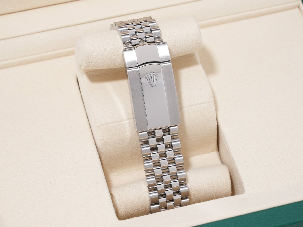 Rolex Datejust 36 Ref. 126234 Stainless Steel/White Gold Silver Diamond Dial Jubilee Bracelet