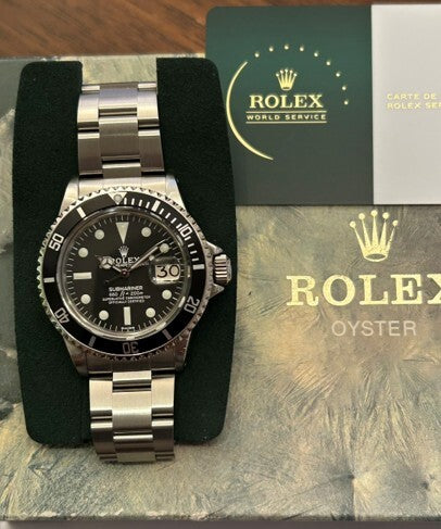 Rolex 1680 with warranty, rare antique Submariner