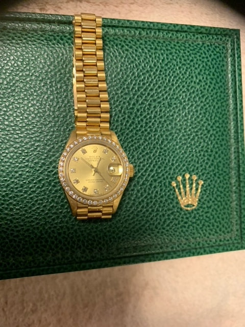 Rolex Datejust Ladies 69138G L Edition YG Automatic