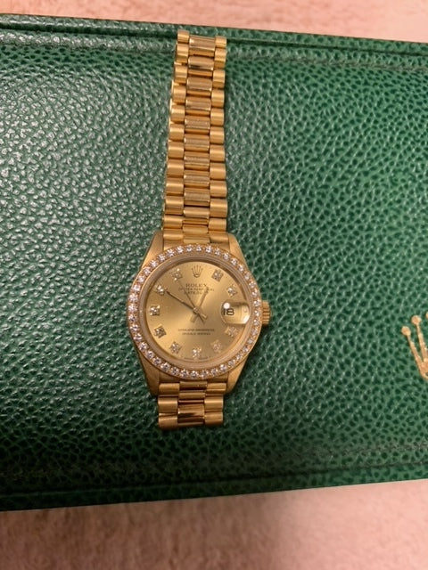 Rolex Datejust Ladies 69138G L Edition YG Automatic