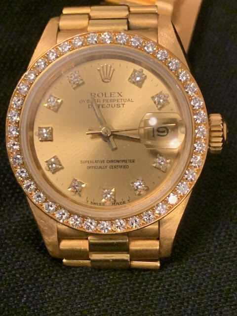 Rolex Datejust Ladies 69138G L Edition YG Automatic