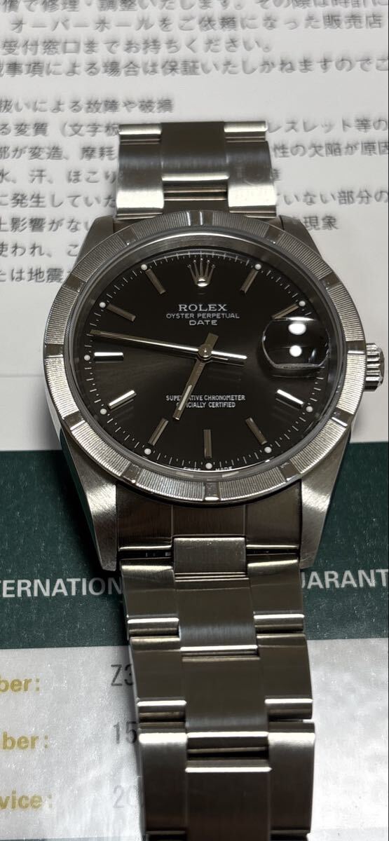 Rolex Oyster Perpetual Date 15210 (Z-series late model)