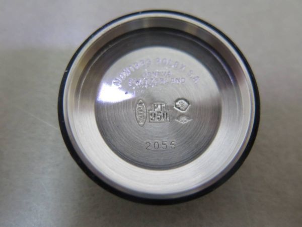 ROLEX Rolex PT950 Datejust with 10 Diamonds and Diamond Bezel 78286 in Solid Platinum