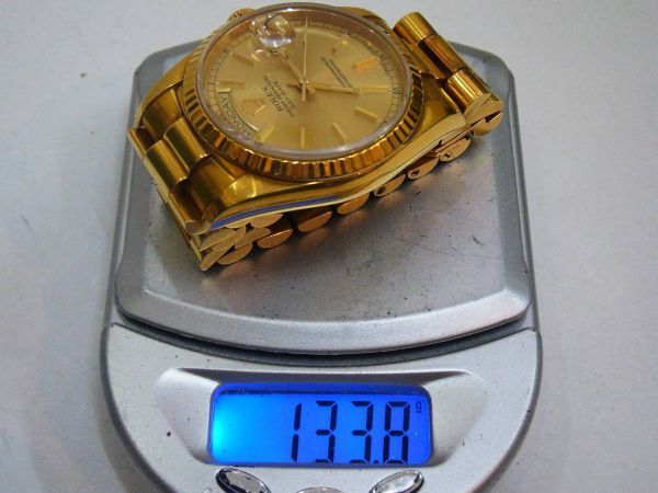 ROLEX Rolex 18K Solid Day-Date 18238 L-Serial