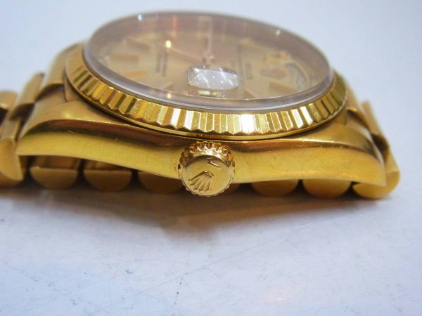 ROLEX Rolex 18K Solid Day-Date 18238 L-Serial
