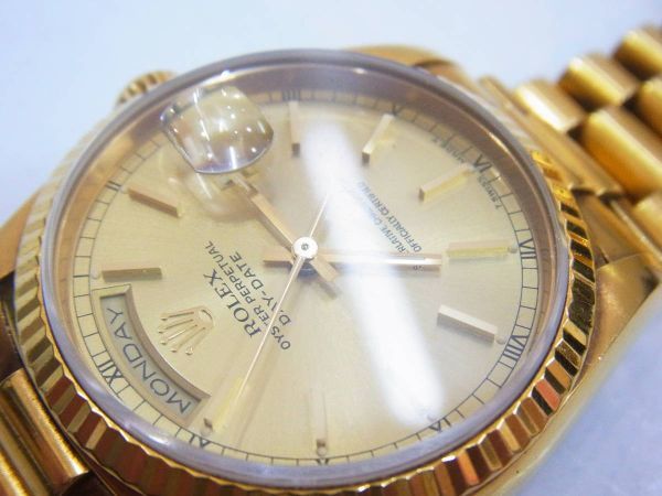 ROLEX Rolex 18K Solid Day-Date 18238 L-Serial