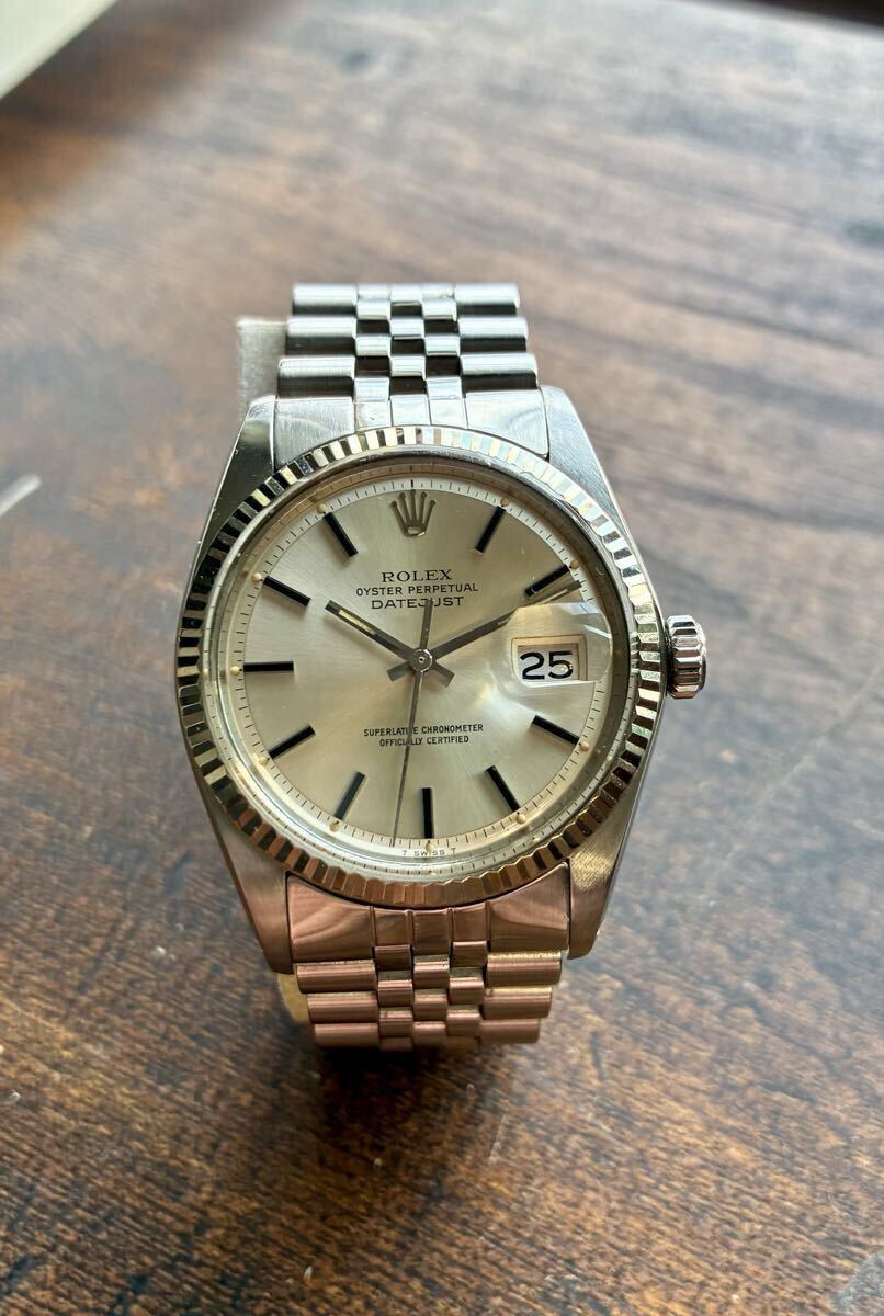 Rolex Oyster Perpetual Datejust, working automatic, authenticated