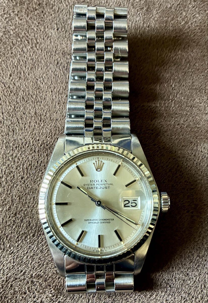 Rolex Oyster Perpetual Datejust, working automatic, authenticated